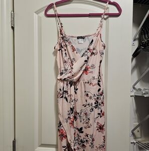 Venus Floral Spaghetti Strap Dress